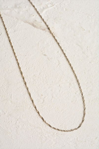 画像1: ペンダント用シルバーチェーン（４５ｃｍ） (1)