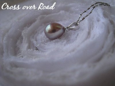 画像3: 【Tears】しずく型淡水パールペンダントトップ　SSサイズ（チェーンなし）【パープル再入荷】